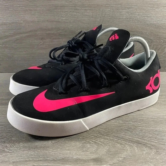 KD Vulc GS 'Black Hyper Pink' 642085-061 Sz 7Y - Picture 1 of 8